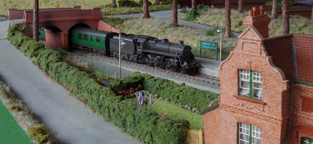 Among the layouts on display on October 28 and 29 will be the well-known 'Swaynton' in 4mm (image by Richard Smith)