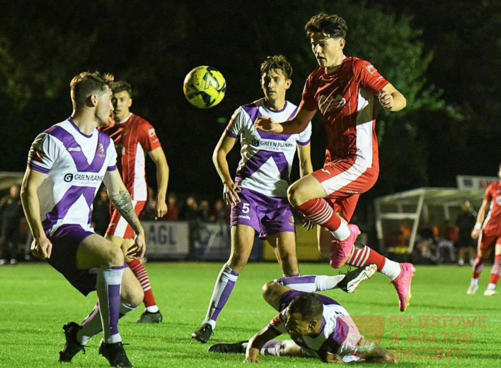 Hat trick hero Josh Mayhew (Picture: Stefan Peck)