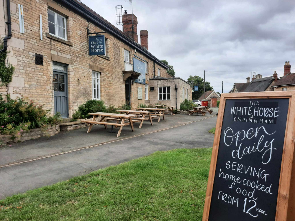 A pop up clinic will take place at The White Horse in Empingham and at other local venues. Image credit: Nub News. 