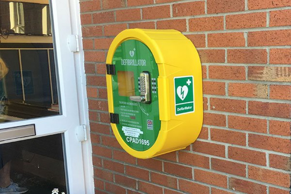 The aim of the training is to educate the community on how to use a defibrillator effectively