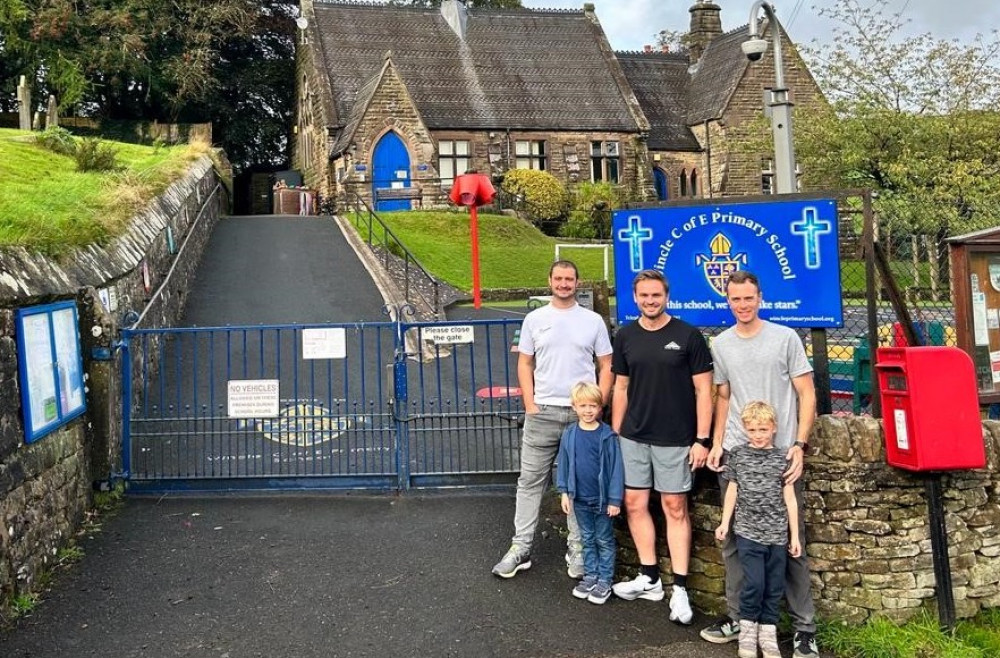 The three dads all have kids which go to the rural Macclesfield school, which is a pillar of the community. 