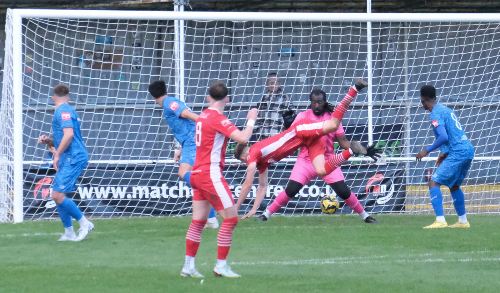 Josh Mayhew caused mayhem to equalise in 90th minute (Picture: Stefan Peck)