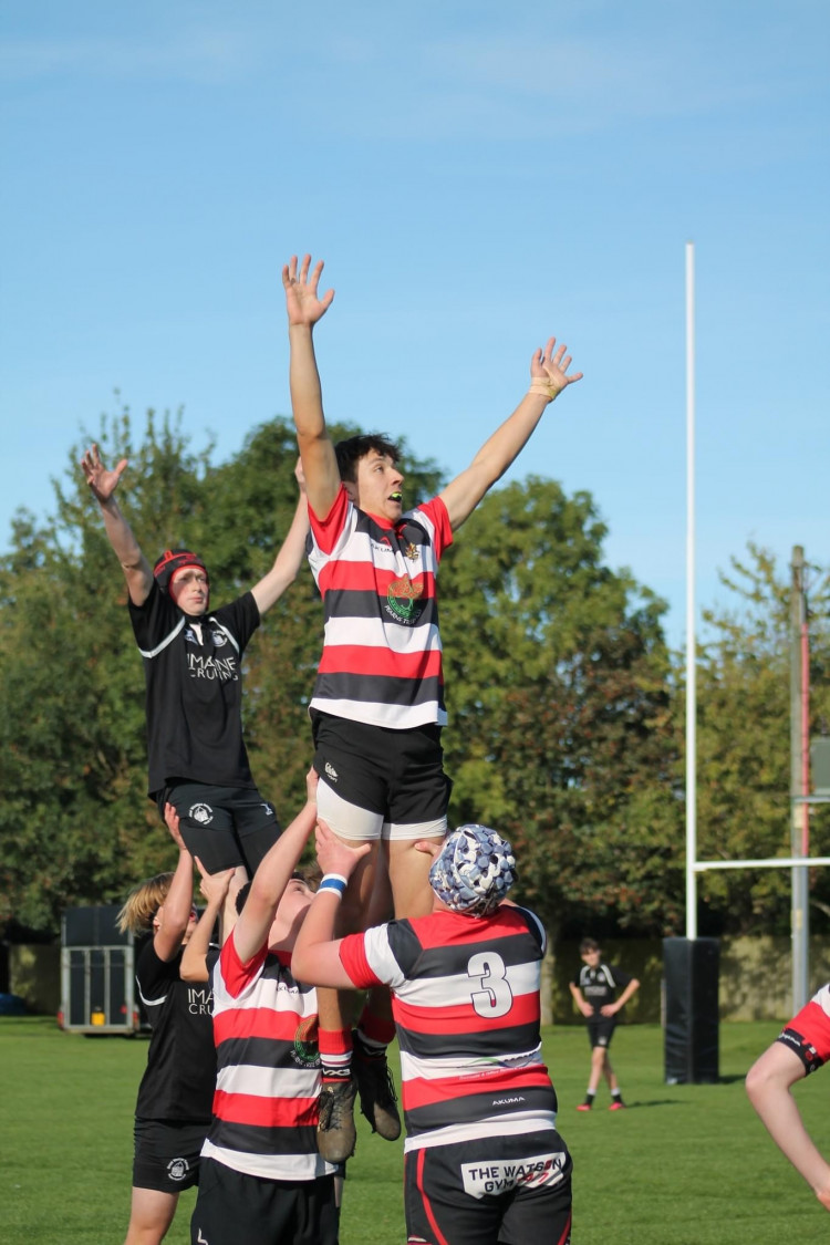 A top lead : Frome RFC Under 16s team never relinquish