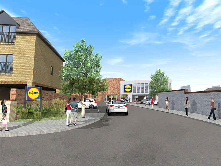 The original Norbiton Lidl (Credit: Lidl)