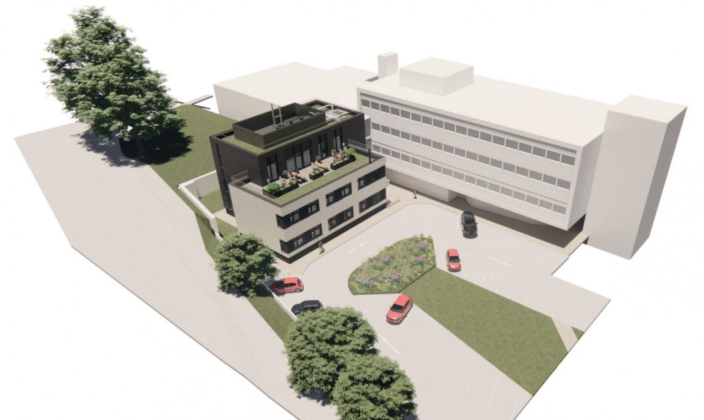 A new two and three storey building is planned for Stoke-on-Trent College's Burslem campus (Stoke-on-Trent College).