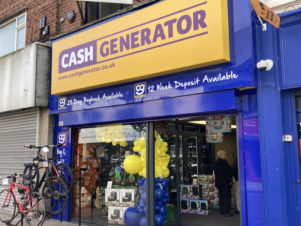 A new Cash Generator buy and sell store has opened in Stockport town centre, at 107 Prince's Street (Image - Alasdair Perry)