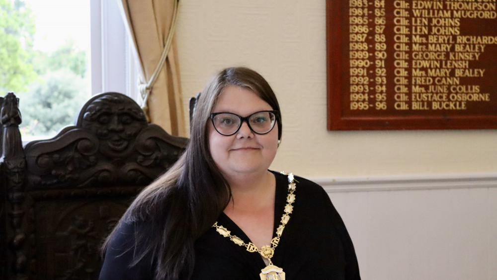 Cllr Rosie Dawson is also Dawlish's mayor (Nub News)