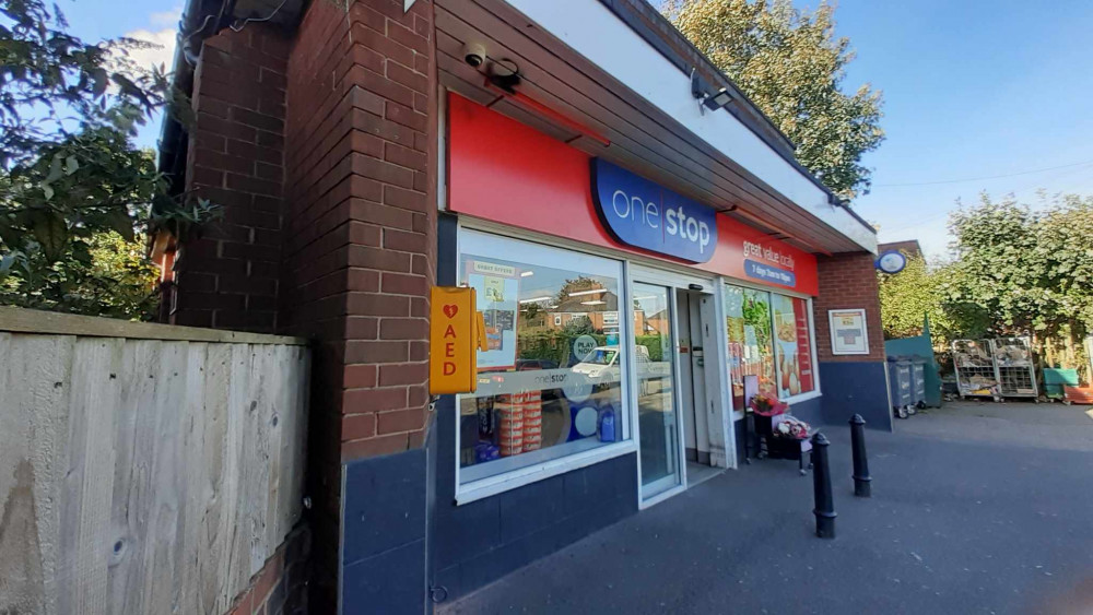 Someone broke into the One Stop Shop in Price Avenue, Sandbach last night. (Photo: Deborah Bowyer/Sandbach Nub News)