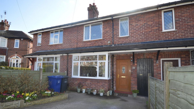 The property, on Vicarage Crescent in Newcastle-under-Lyme, is available for rent for £850 pcm (Stephenson Browne).