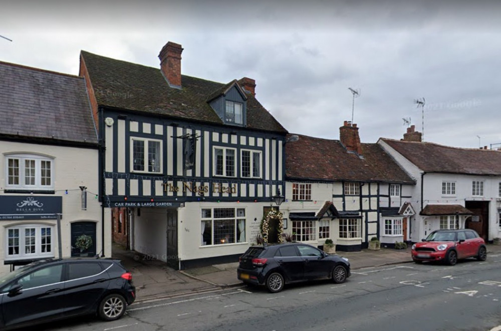 Residents have complained about the noise from The Nags Head in Henley-in-Arden (image via google.maps)