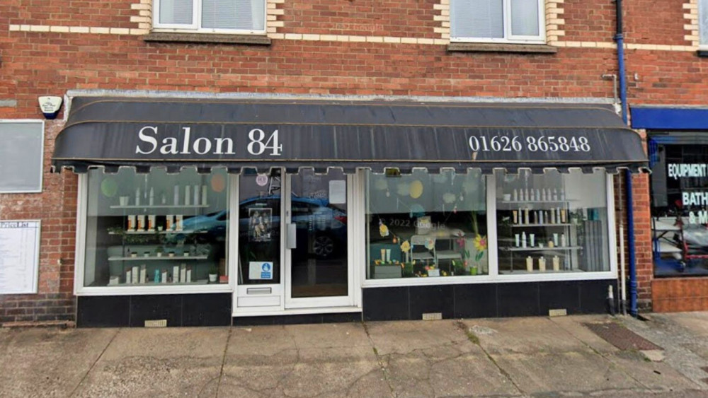 Salon 84, High Street, Dawlish (Google)