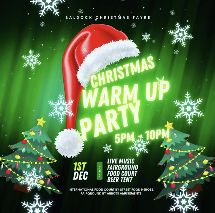 Save the date for the Baldock Christmas Warm-Up