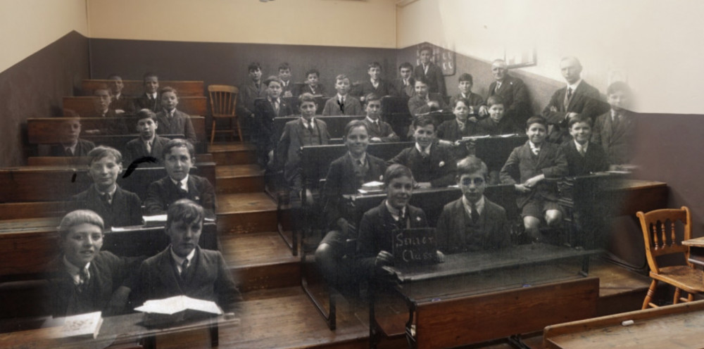 Get set for the Ghost Walk of Hitchin. PICTURE: A spooky image of the brilliant British Schools Museum in the heart of our town. CREDIT: BSM