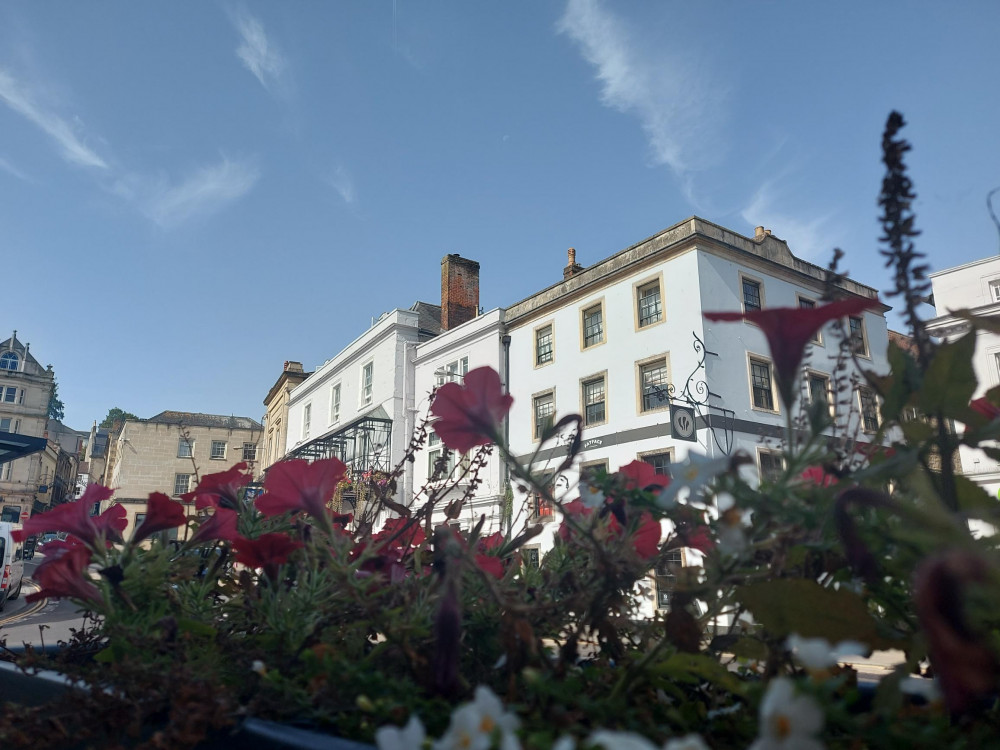 Frome Town Market Place September 2023. Photo : Frome Nub News 