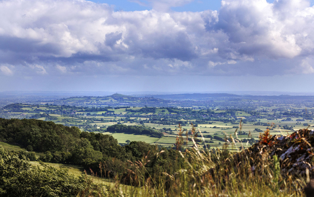 A scenic view of the Mendip Hills, now part of the new 'super' National Nature Reserve, showcasing the area's rich biodiversity and natural beauty.