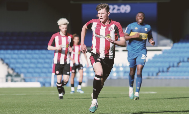 Brentford B faced AFC Wimbledon in a behind closed doors fixture at Cherry Red Records Stadium as League Two side claimed the victory (credit: Brentford FC).