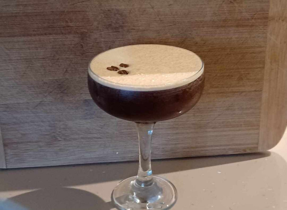 Cocktail of the Week: Twisted Black Velvet. Image credit: Josh Tooley.
