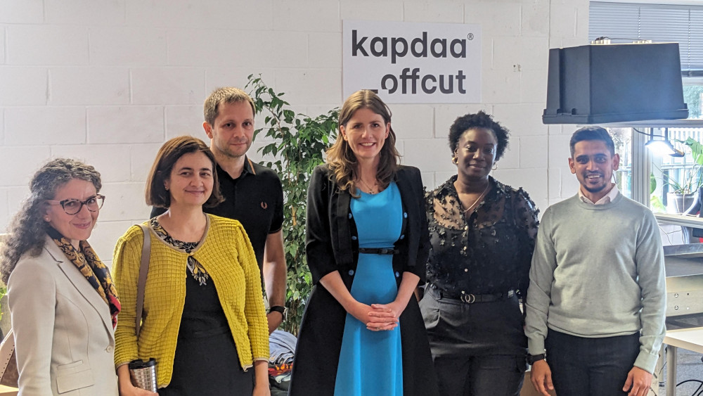KAPDAA is a multi-award winning sustainable fashion brand that creates a variety of items ranging from bags, scarves and books to yoga mats, hairbands and more. (Photo: Kingston Council)