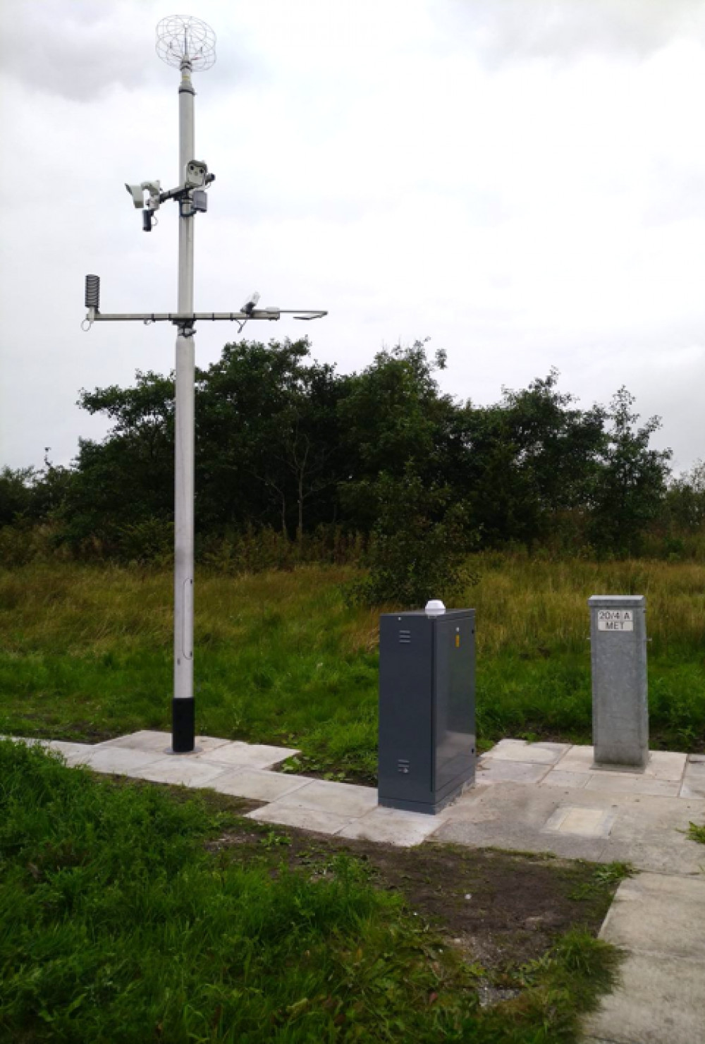 One of the new Highway weather stations: Photo National Highways