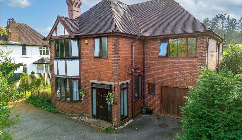 The property, on Longton Road in Trentham, is on the market for £550,000 (Stephenson Browne).