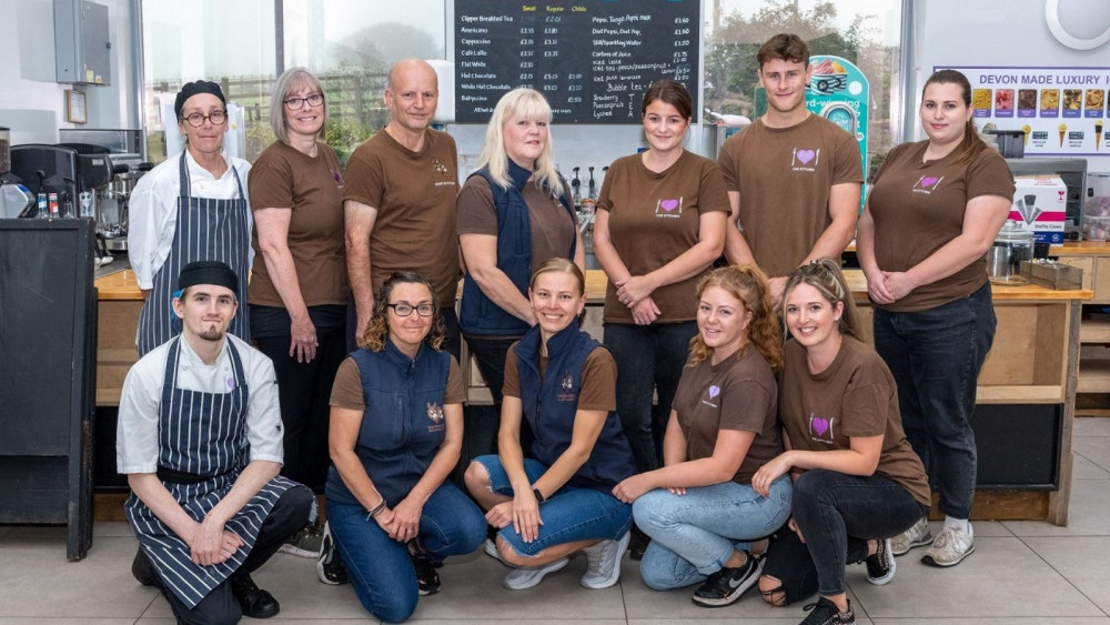 The Kitchen team (The Donkey Sanctuary)