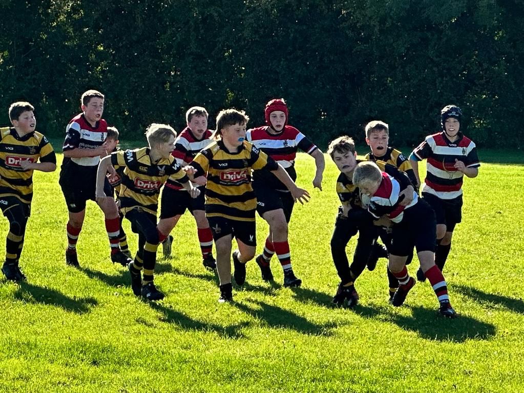 The Frome RFC U12s welcome Hornets RFC to The Lane