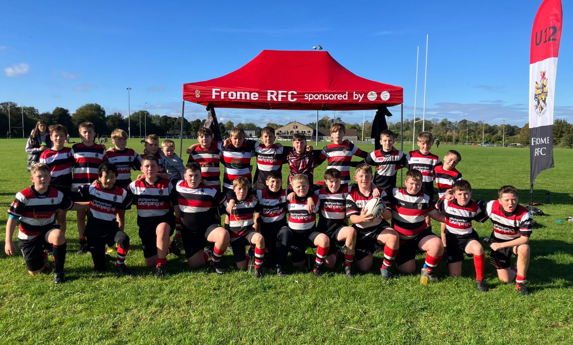 The Frome RFC U12s welcome Hornets RFC to The Lane