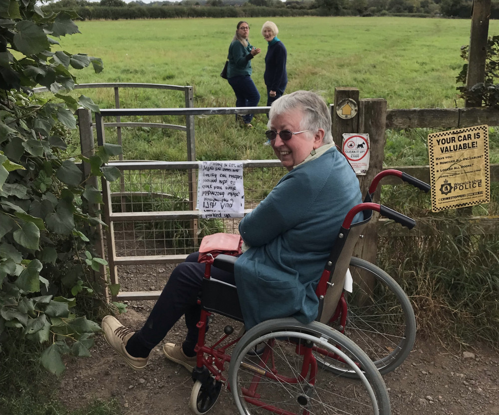 Cllr Tracey Drew says new kissing gates prevent wheelchair users using country paths (image supplied)