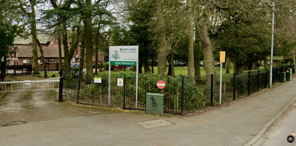 The nursery will be next to Broom Leys Primary School in Coalville. Photo: Instantstreetview.com