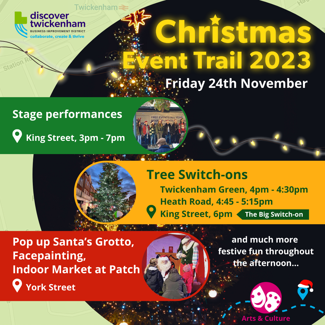 CHRISTMAS EVENTS TRAIL AND LIGHTS ON!