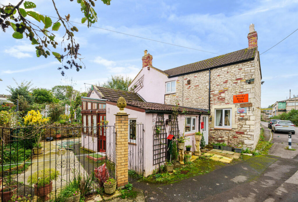 A quirky home with parking and lots of outdoor space on Station Road Midsomer Norton