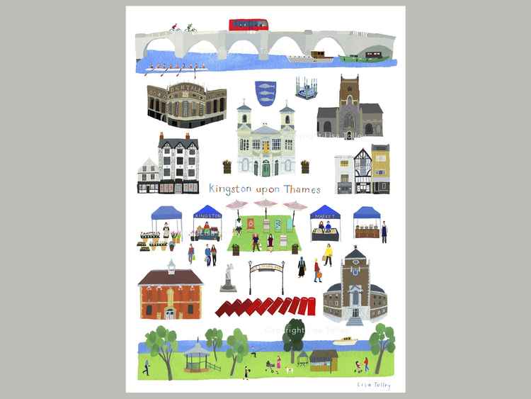 Kingston's landmarks deconstructed / by LisaTolleyArt