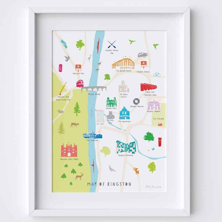 Maps never looked so colourful/ by Holly Franscesca