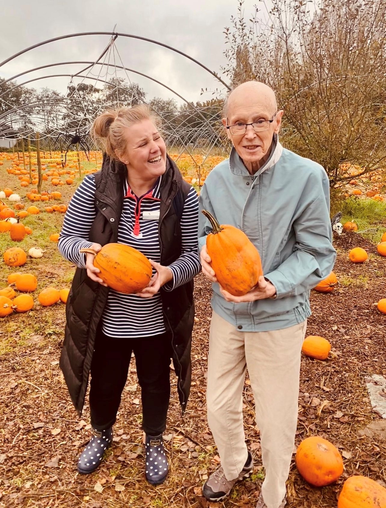 Look at these lovely pumpkins (Picture: Spring Lodge)