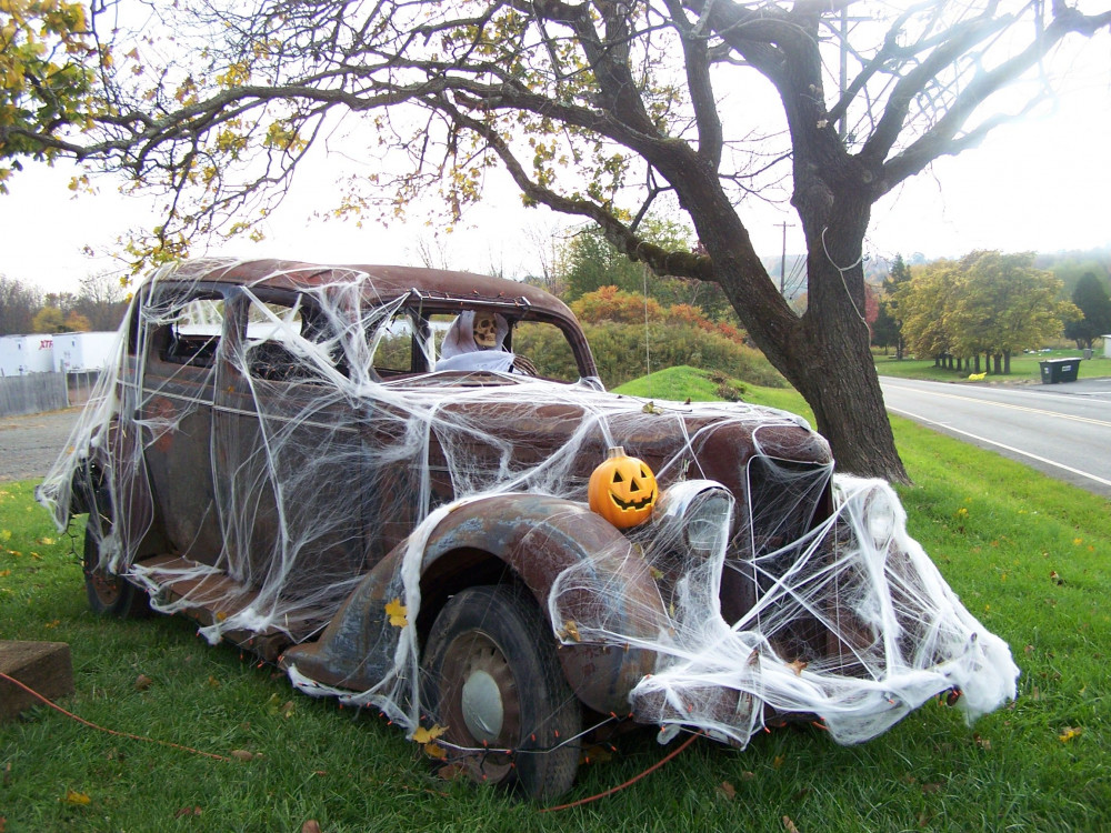 This Halloween, think twice before hitting the road in that elaborate costume. 