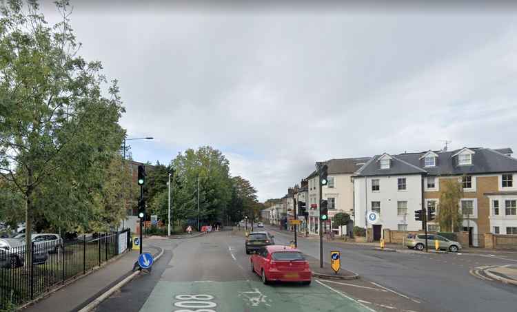 Stock photo of Kingston Hill junction near the hospital (picture: Google Maps)