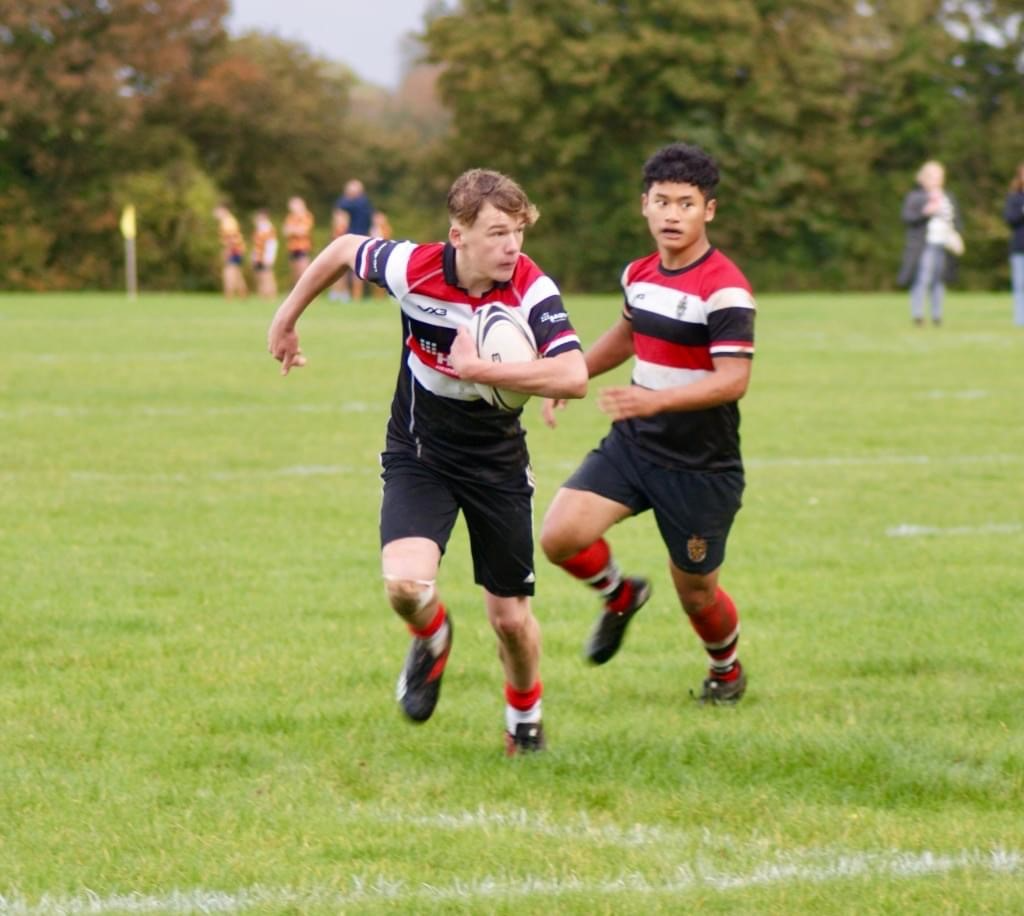 Frome RFC Under 14s in action