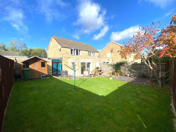A nice big enclosed garden to at this property on Kingsley Road Westfield