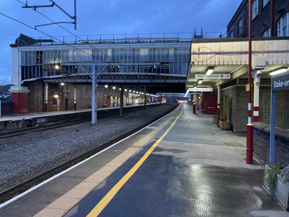 Lift at Stoke on Trent station out of use following Storm Babet