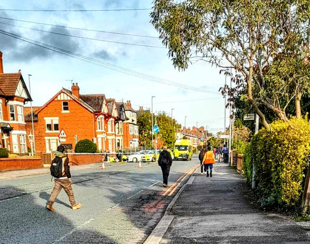 On Friday 27 October, Cheshire Police received reports of an incident on Dane Bank Avenue at its junction with Nantwich Road (Nub News).