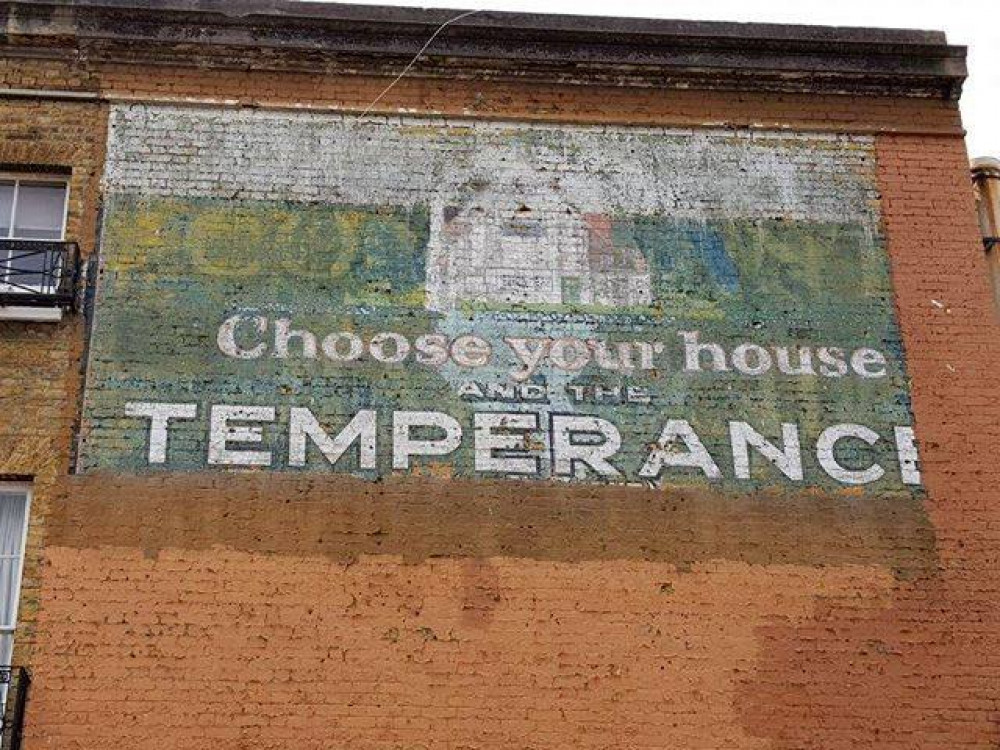 A ghost sign previously spotted in Richmond. (Photo Credit: Steve Pratt via Ghost Signs UK).