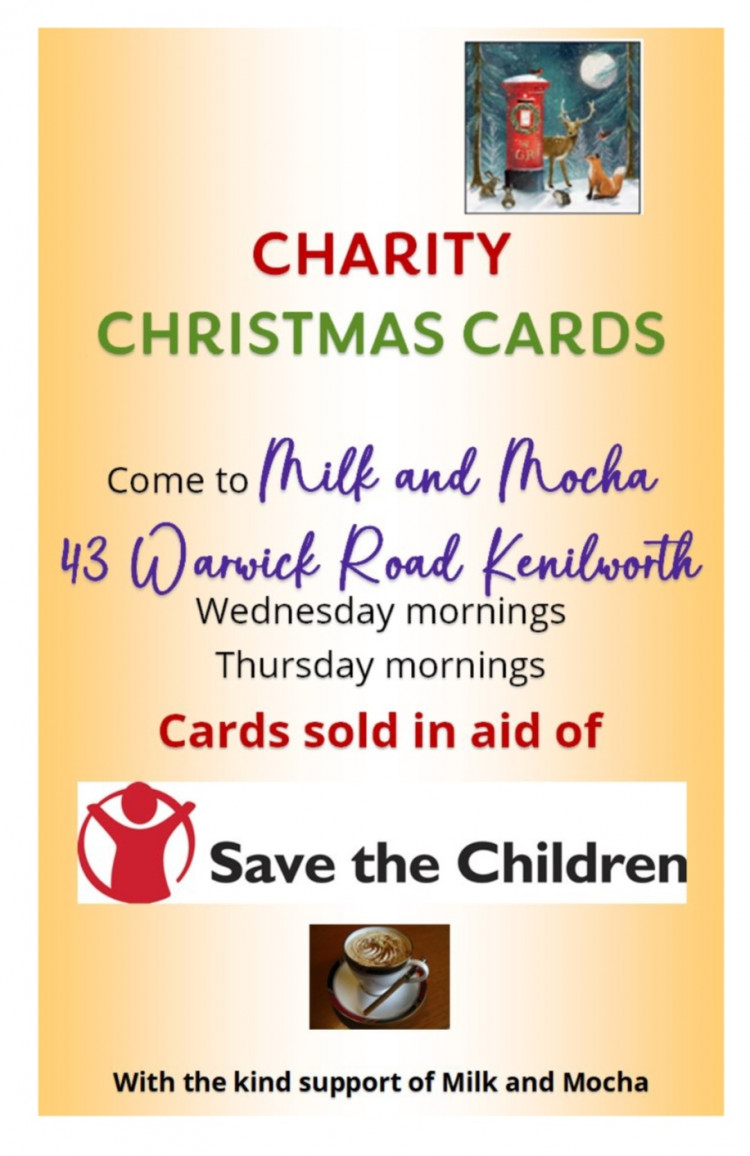 Save The Children Christmas card shop