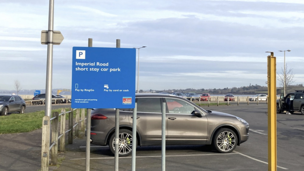 Imperial Road short stay car park, Exmouth (Nub News)