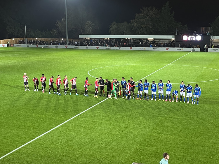 Brentford B fought back to win 3-2 against RC Strasbourg U21 (credit: Cesar Medina).