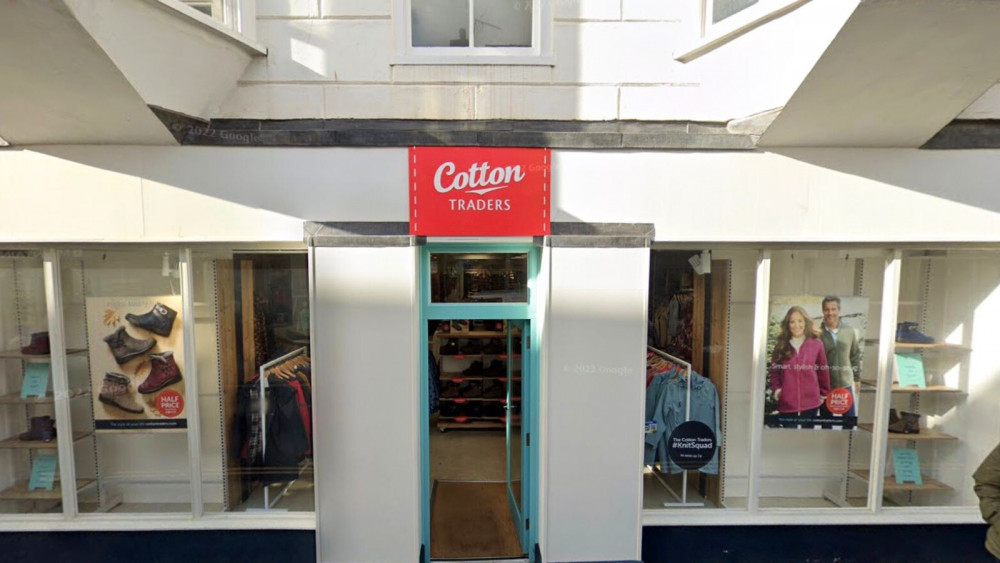 Cotton Traders, Fore St, Sidmouth (Google)