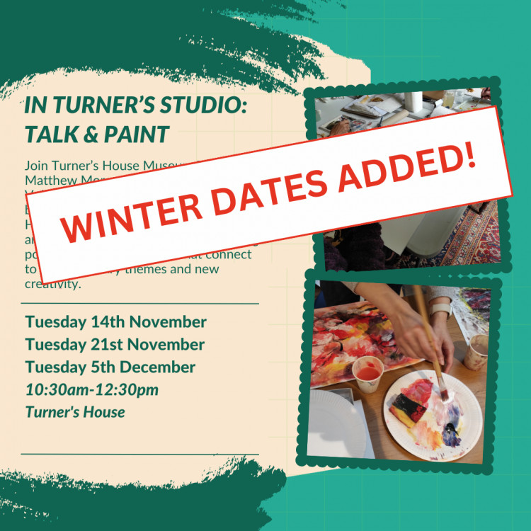 In Turner‘s Studio: Talk & Paint In Turner‘s Studio: Talk & Paint