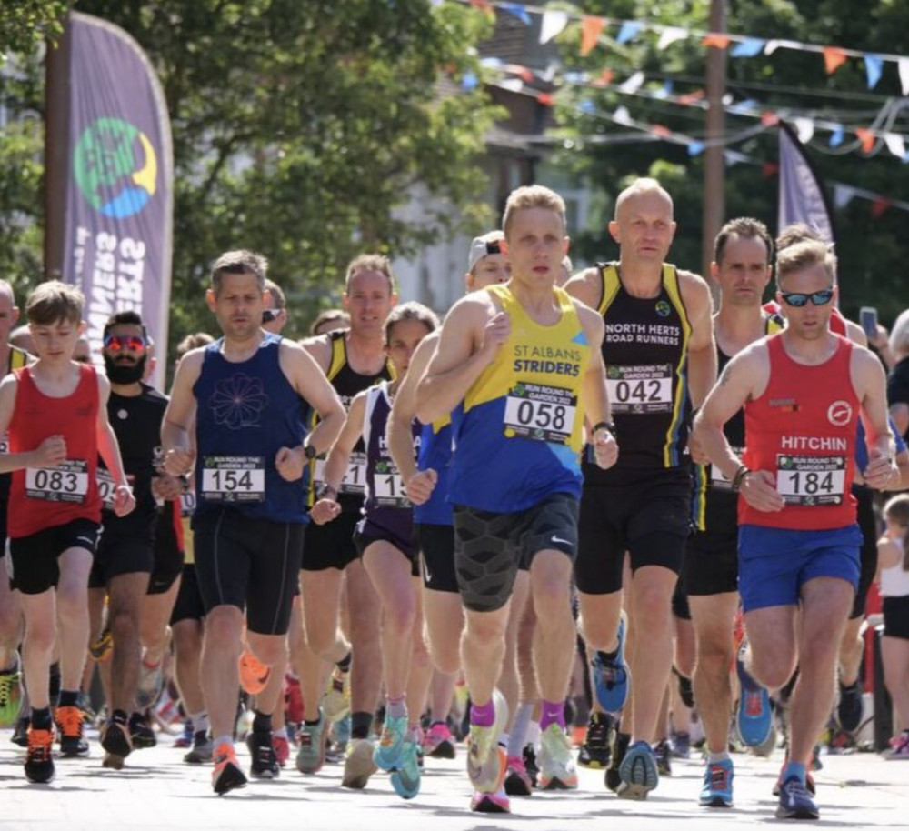 What's On in Letchworth this weekend: Run Around the Garden and so much more. PICTURE: Runners take part in a previous Run around the Garden. CREDIT: NHH