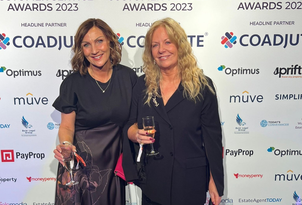 Julie Philpot Residential received the major accolade at a glittering awards ceremony in London last week (image supplied)