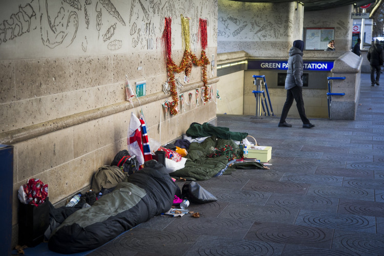 Rough sleeping in London has hit the highest quarterly level since records began.Photo: Jon Mills/SWNS)