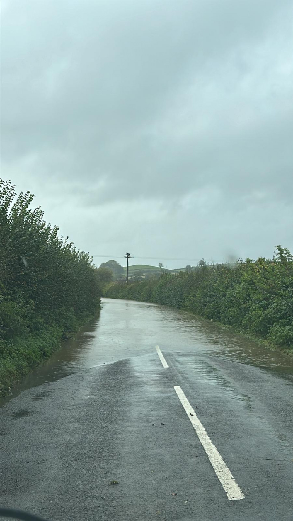 Somerset road closures due to storm with River Brue flood warning